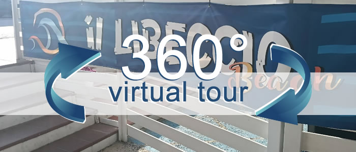 Click per visualizzare il Virtual Tour di Libeccio Beach