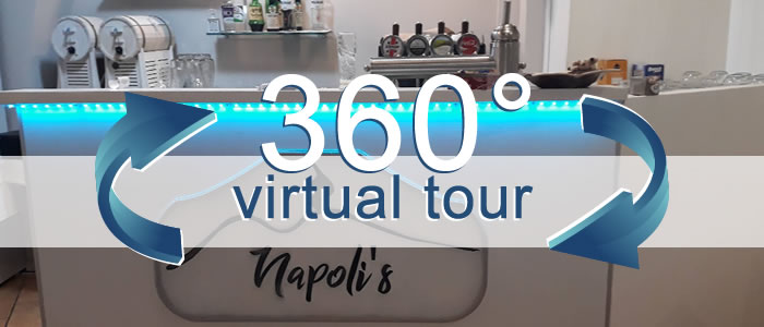 Click per visualizzare il Virtual Tour di Napoli's Pizzeria Friggitoria Napoletana