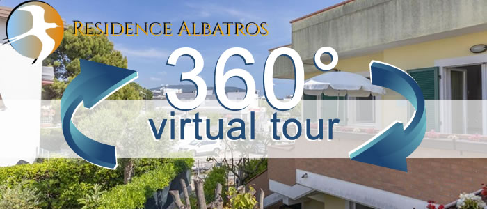 Click per visualizzare il Virtual Tour di Residence Albatros